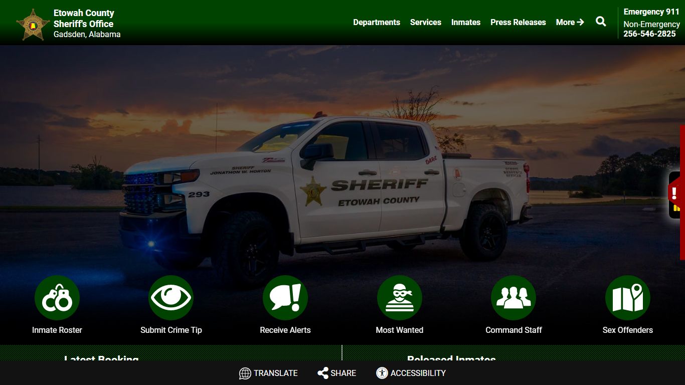 Inmate Roster - Current Inmates Booking Date Descending - Etowah County ...